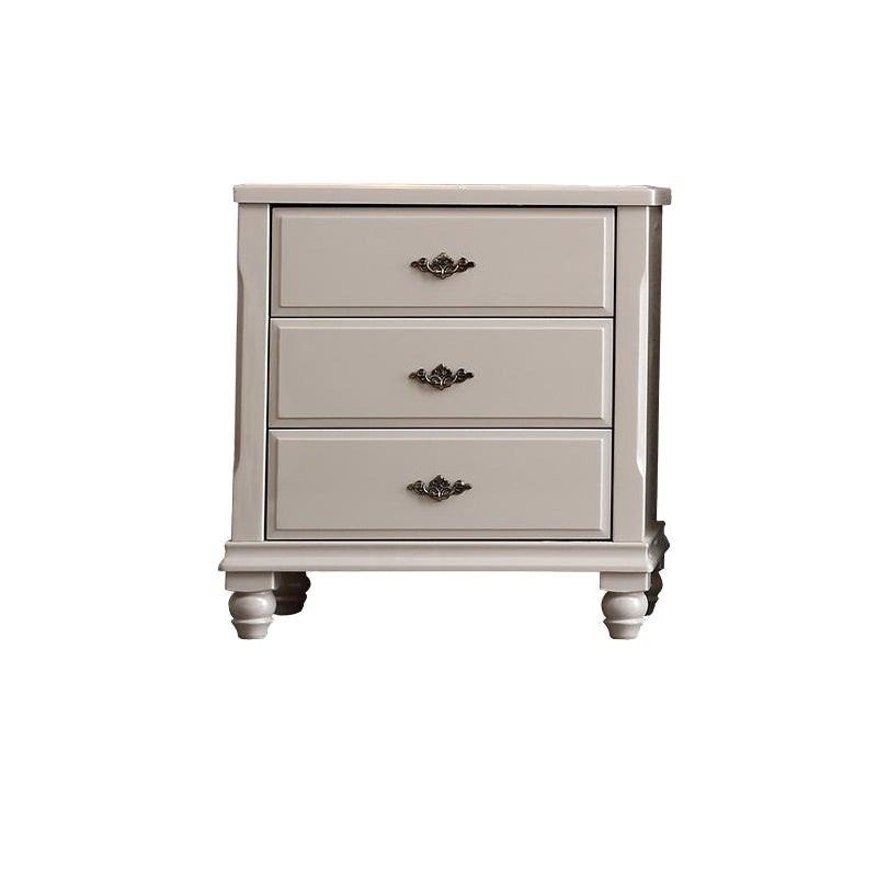 Contemporary Grey Accent Chest with Soft Close Drawers in Rubberwood