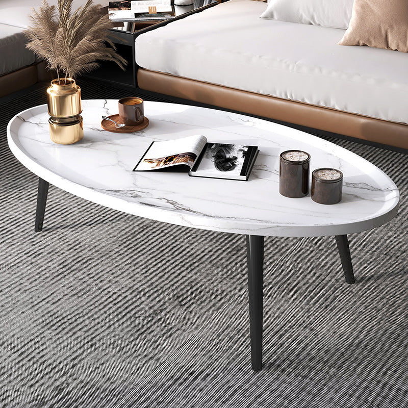 Modern Style Tray Top Coffee Table 3/4 Legs Simple Cocktail Table