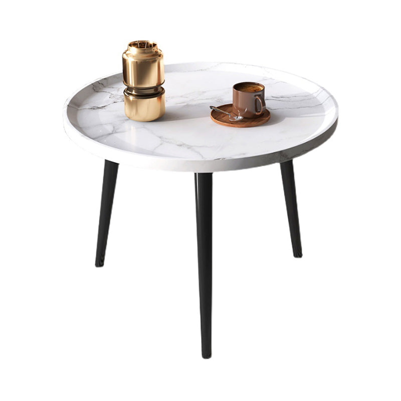 Modern Style Tray Top Coffee Table 3/4 Legs Simple Cocktail Table