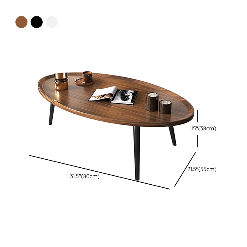 Modern Style Tray Top Coffee Table 3/4 Legs Simple Cocktail Table