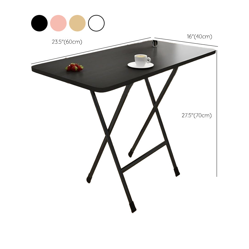Simplicity Style Rectangle Dining Table Wooden Folding Kitchen Table