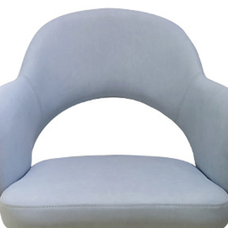 Contemporary Style Arm Chair Open Back Dining Room Chair for Home