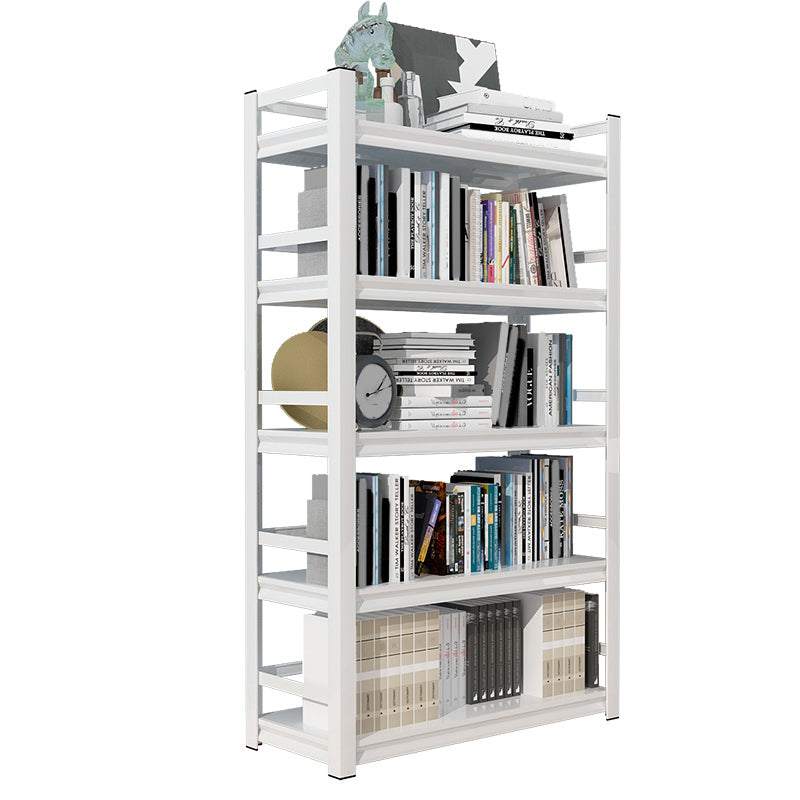 Etagere Bookshelf 15.7" H X 72" W Modern Metal Open Bookcase