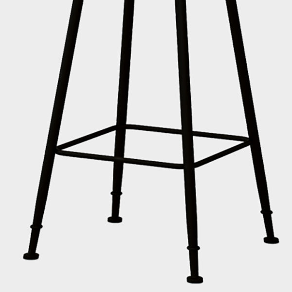 Industrial Counter Stool with Bucket Plastic Bar Stools for Restaurant
