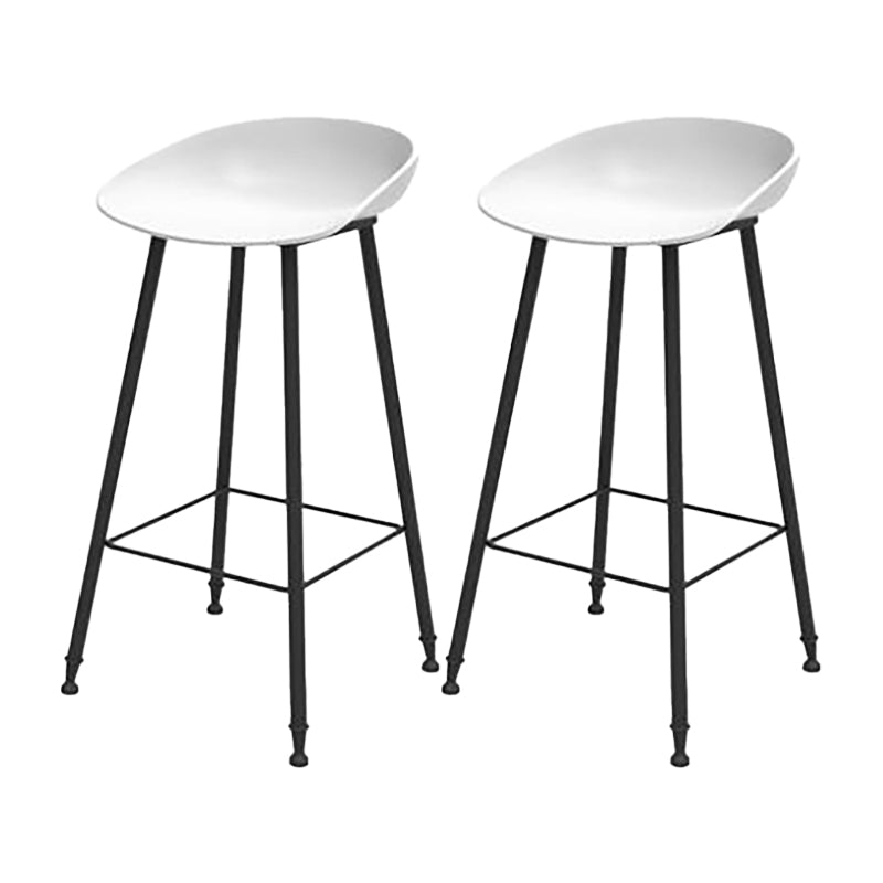 Industrial Counter Stool with Bucket Plastic Bar Stools for Restaurant