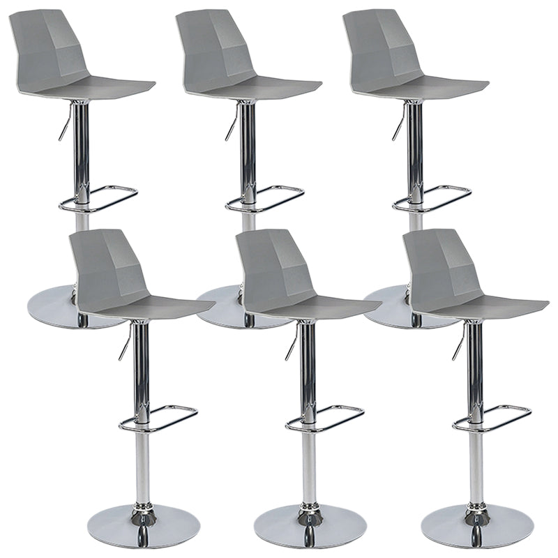 Industrial Adjustable Height Bar Stool Metal Bar Stool for Kitchen