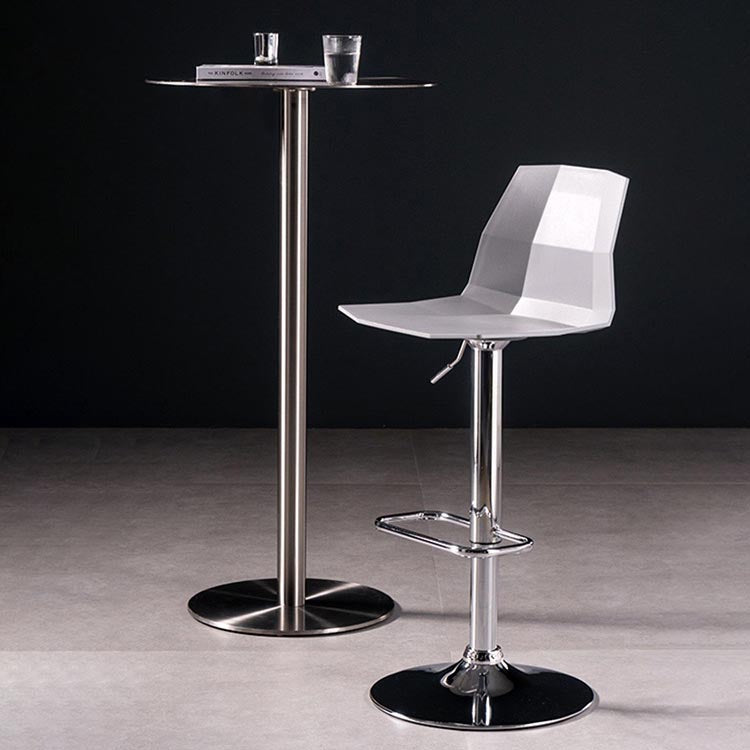 Industrial Adjustable Height Bar Stool Metal Bar Stool for Kitchen