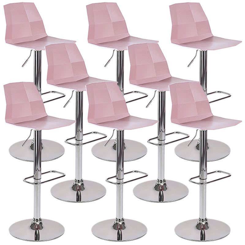 Industrial Adjustable Height Bar Stool Metal Bar Stool for Kitchen