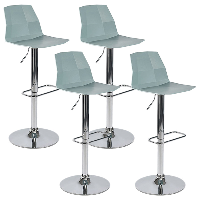 Industrial Adjustable Height Bar Stool Metal Bar Stool for Kitchen