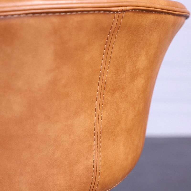 Modern Bar-stool Bucket Seat Counter Bar Stool with Metal Legs for Home Use