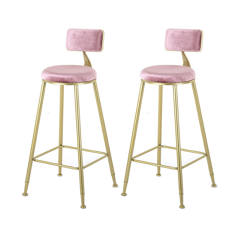 Glam Table and Stool Set Oval 1/2/3 Pieces Bar Pub Table Set