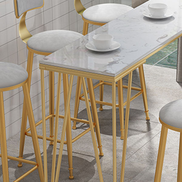 Rectangular Bar Stool and Table Set 1/2/7 Pieces Bar Table and Stools