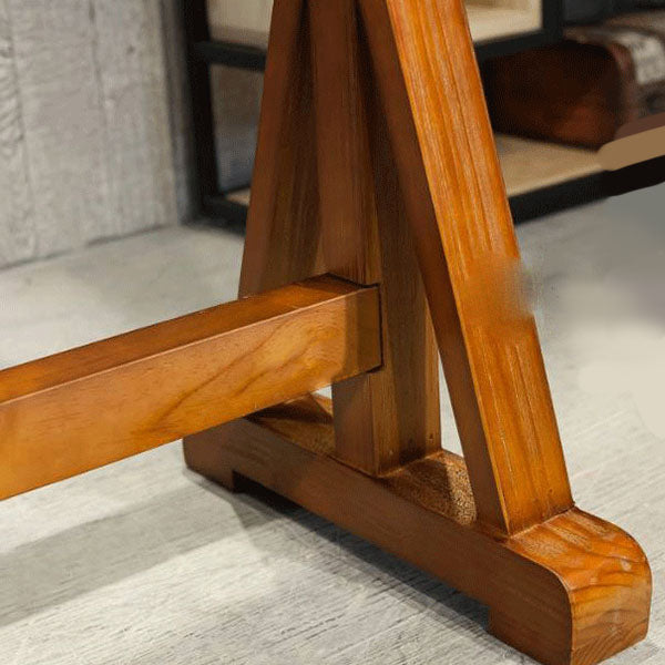 Modern Bar Table Set 1/2/4/7 Pieces Solid Wood Counter Table with Backless Stools