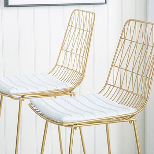 Glam Style Fixed Bar Table 1/3 Pieces Solid Wood Rectangle Counter Set