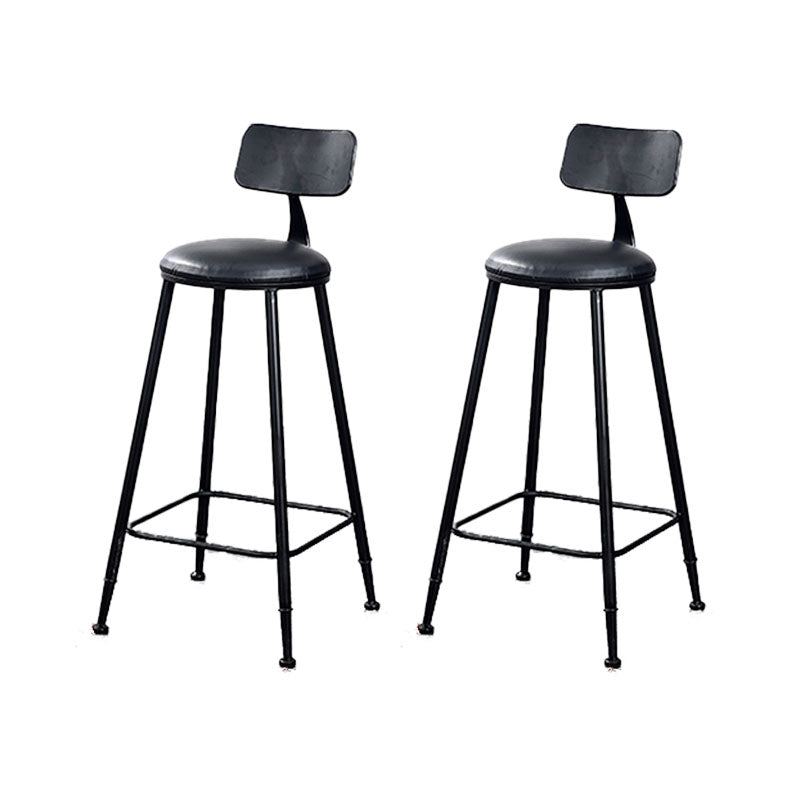 1/2/6/11 Bar Stool and Table Set Industrial Counter Height Set