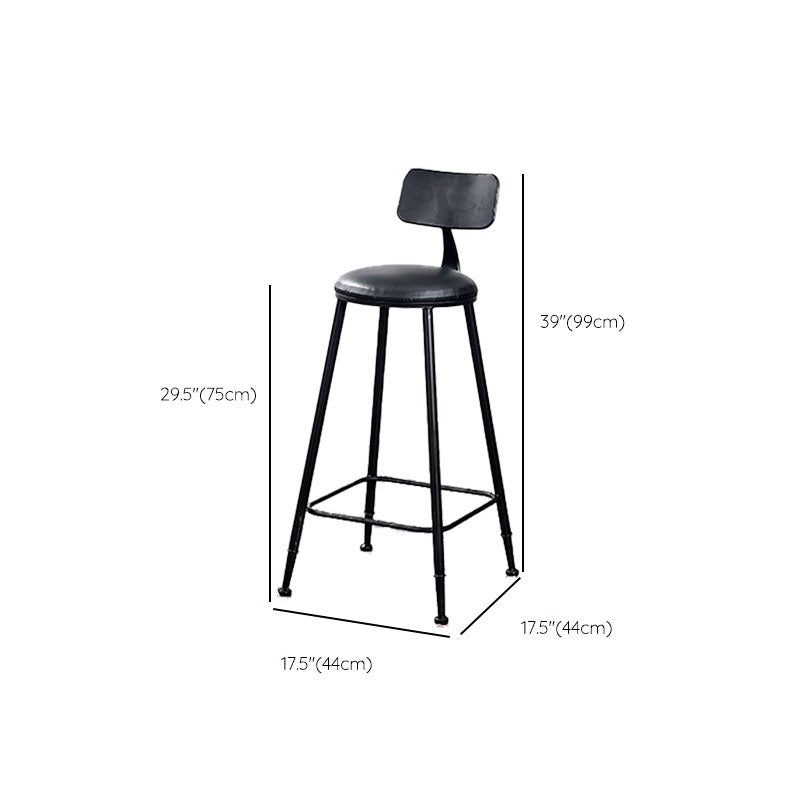 1/2/6/11 Bar Stool and Table Set Industrial Counter Height Set