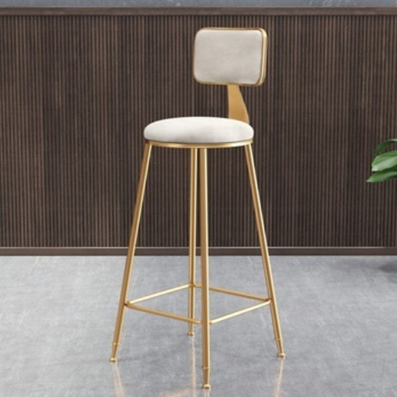 Glam Style Fixed Bar Table 1/4 Pieces Solid Wood Rectangle Counter Set for Indoor