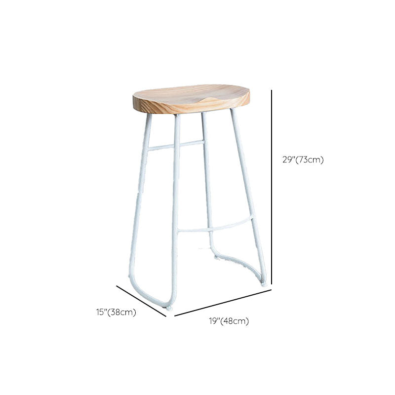 Modern Style Bar Table 1/5 Pieces Rectangle Solid Wood Counter Set