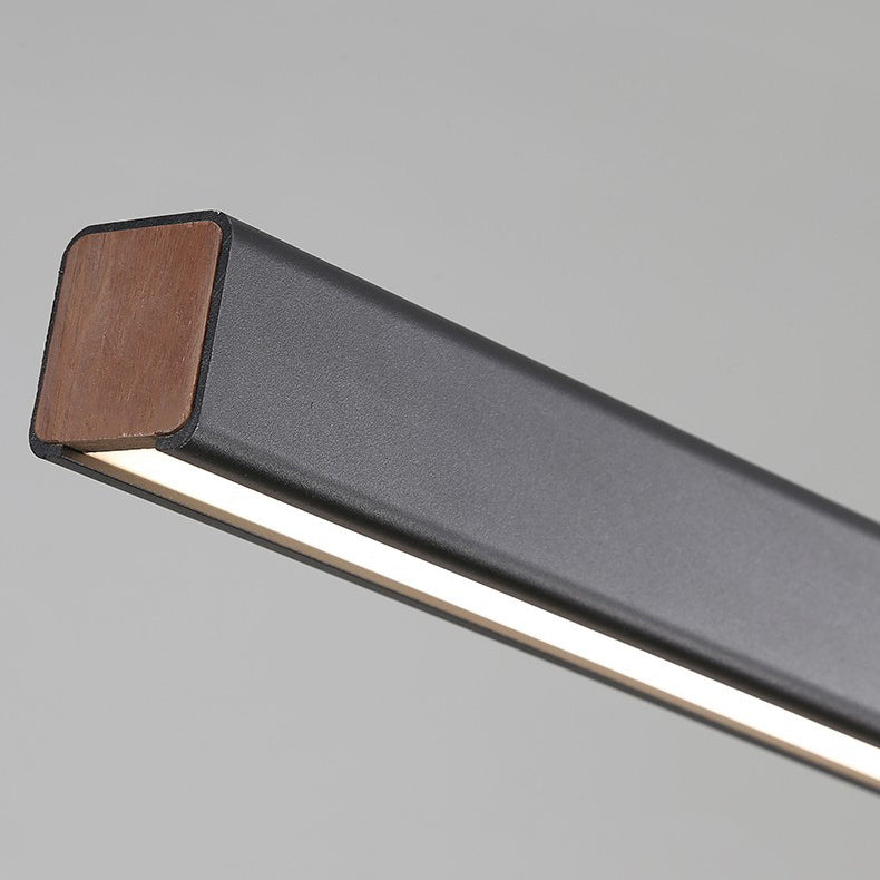 Modern Hanging Ceiling Light 1 Light Pendant Lighting Fixtures in Black Finish
