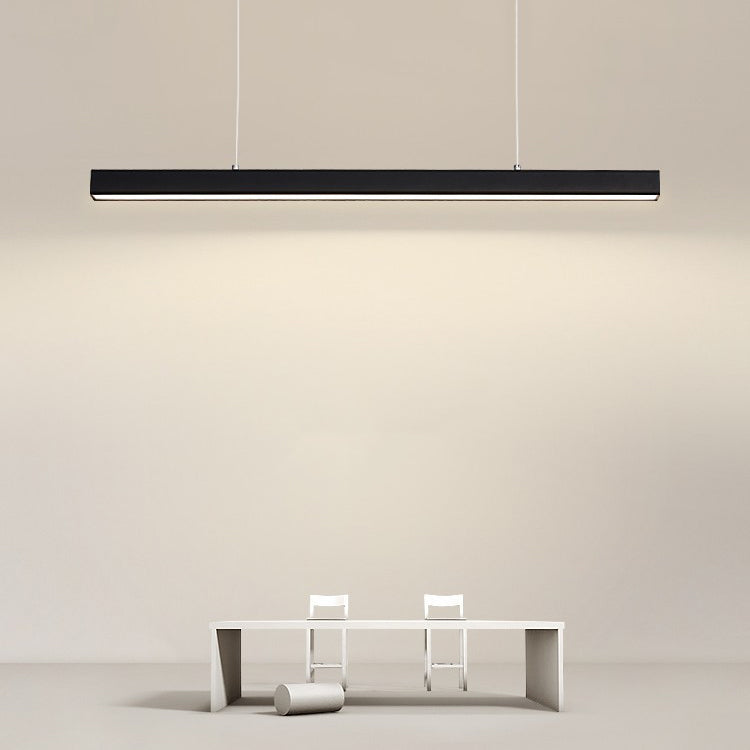 Modern Hanging Ceiling Light 1 Light Pendant Lighting Fixtures in Black Finish
