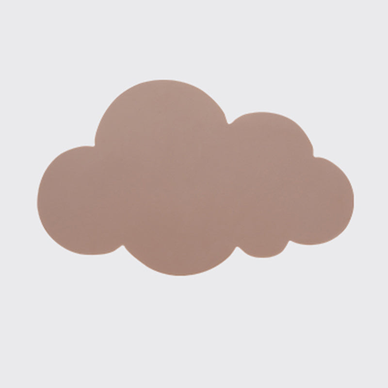 Nordic Style Iron Wall Light Cloud Shape Wall Lamp for Children's Room