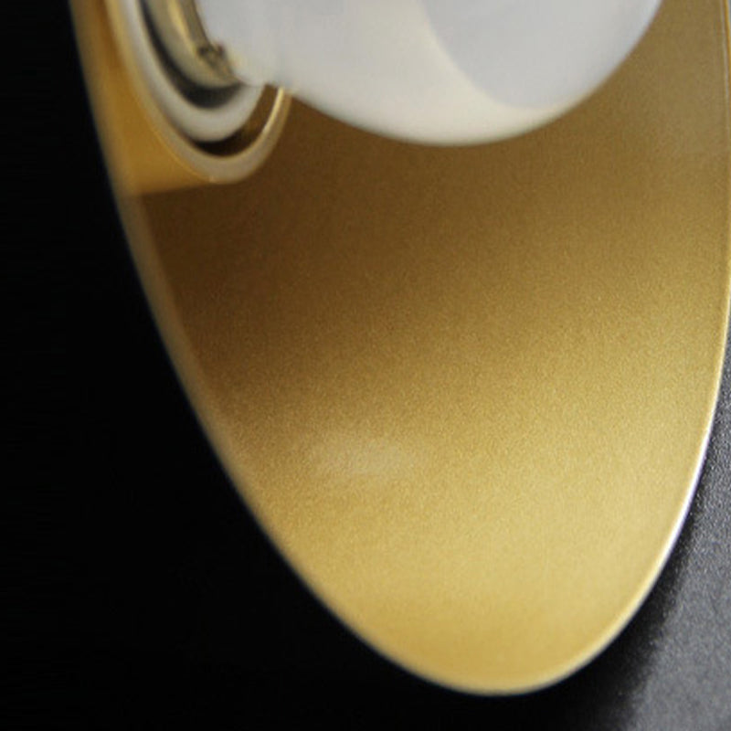 Modern Style Empire Shape Wall Light Metal 1 Light Sconces for Bedroom