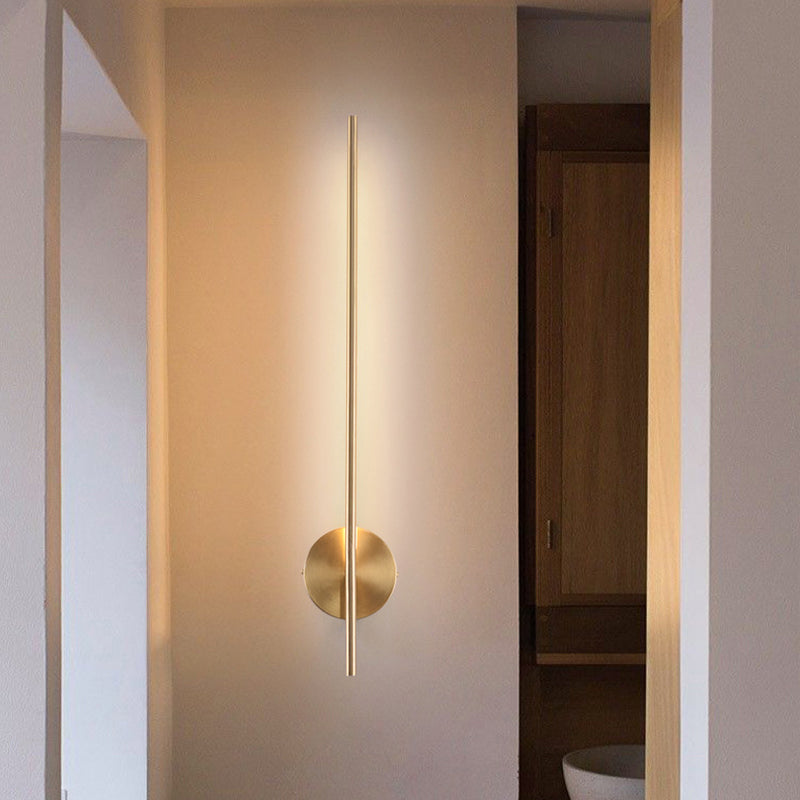 Wall Mounted Light Fixture Modern Wall Mounted Lighting in Gold for Dining Room