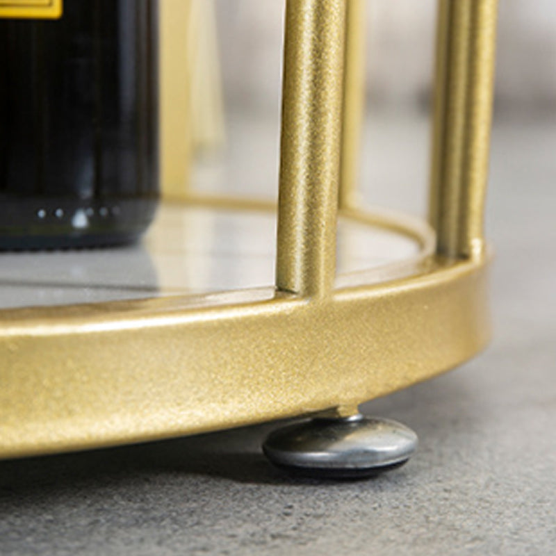 Glam Pub Height Dining Table Stone Top Pub Table for Dining Room