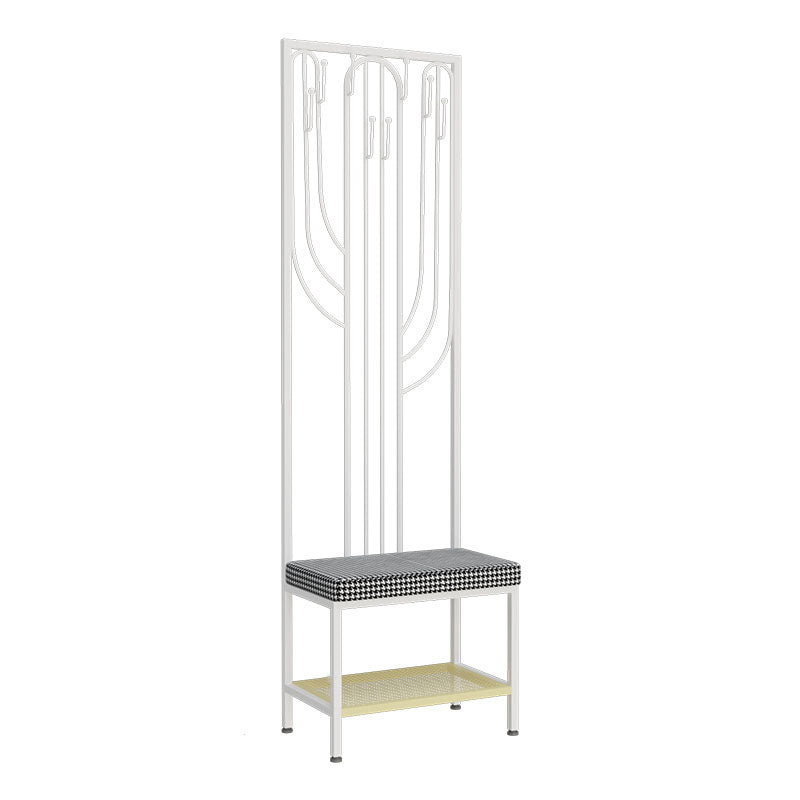 Luxurious Metallic Coat Hanger Free Standing Hooks Design Coat Rack for Living Room