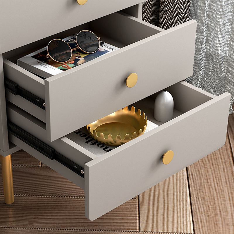 15.6-inch Width Storage Chest Dresser Glam Storage Chest with 3 Drawers