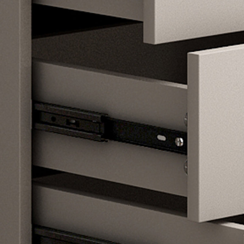 15.6-inch Width Storage Chest Dresser Glam Storage Chest with 3 Drawers