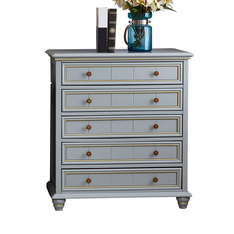 15.6-inch W Traditional Dresser Solid Wood Storage Chest with 3/4/5 Drawers