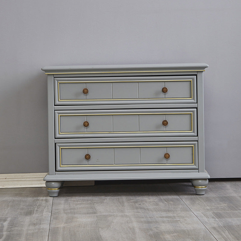 15.6-inch W Traditional Dresser Solid Wood Storage Chest with 3/4/5 Drawers