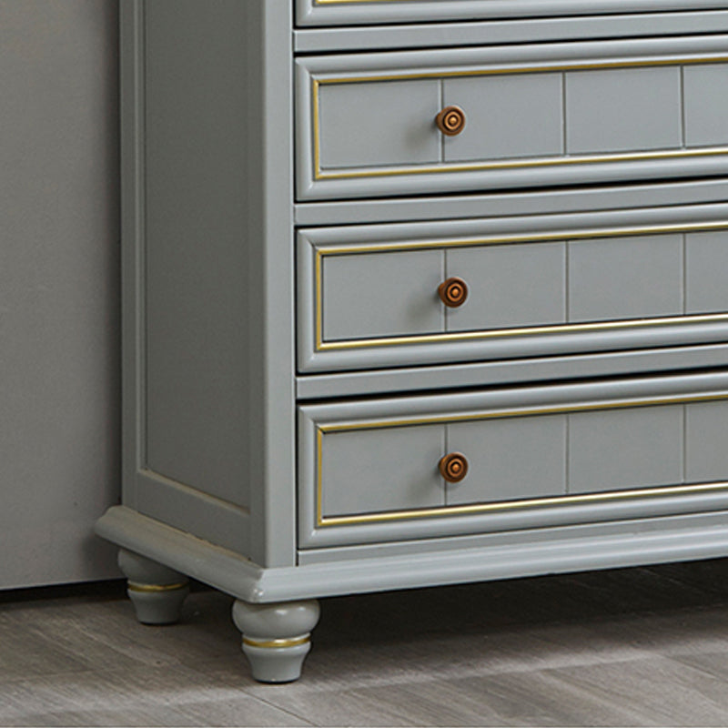 15.6-inch W Traditional Dresser Solid Wood Storage Chest with 3/4/5 Drawers