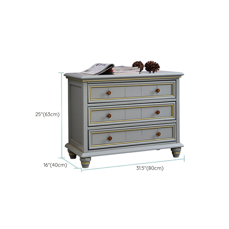 15.6-inch W Traditional Dresser Solid Wood Storage Chest with 3/4/5 Drawers