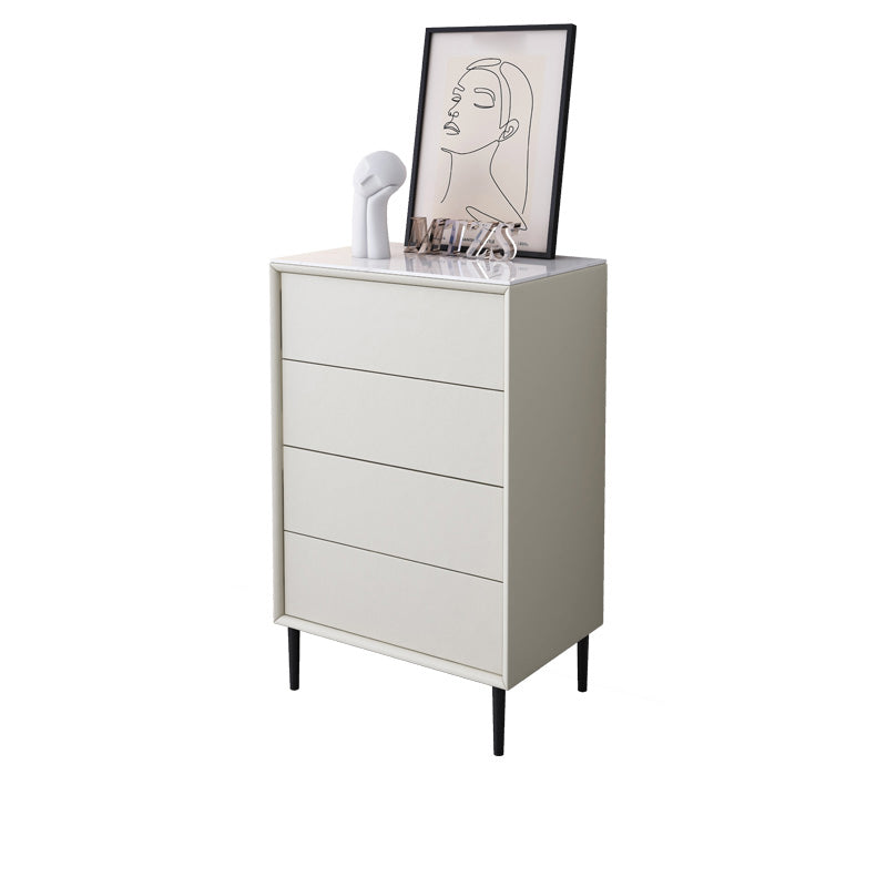 Contemporary Bedroom Wooden Storage Chest 15.7"Wide Chest with Drawers