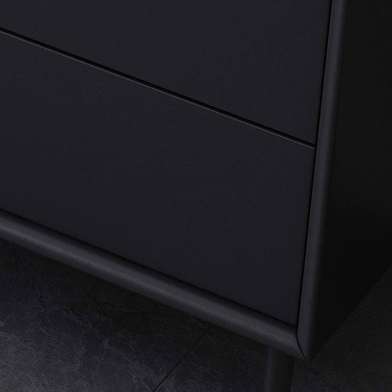 Contemporary Bedroom Wooden Storage Chest 15.7"Wide Chest with Drawers