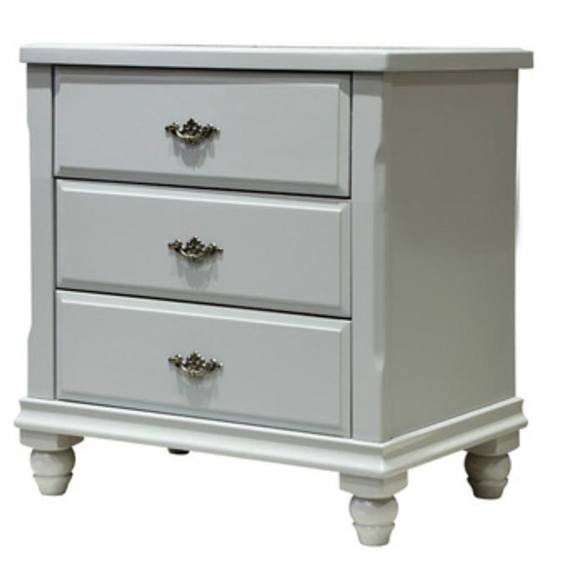 Traditional Storage Chest Solid Wood Storage Chest Dresser with 3/4 Drawers