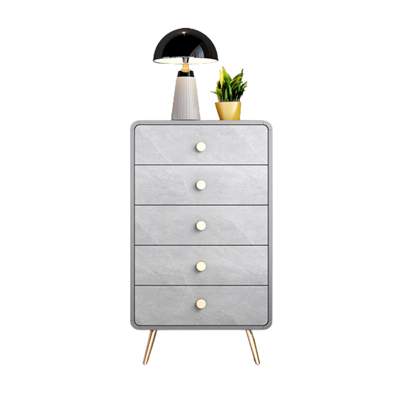 Glam Dresser Manufactured Wood Storage Chest with 3/4/5 Drawers