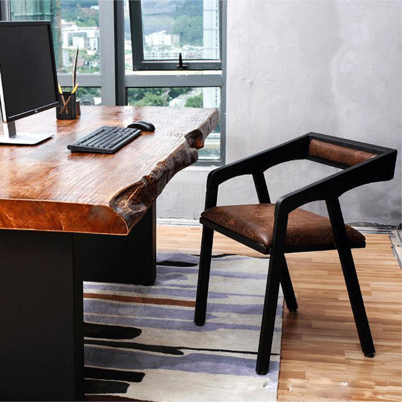 Wood Side Dining Chairs Contemporary Open Back Dining Side Chair