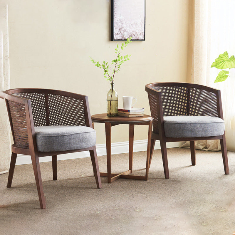 Traditional Arm Chair Wood Windsor Back Dining Room Chair for Home