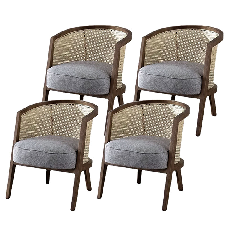 Traditional Arm Chair Wood Windsor Back Dining Room Chair for Home