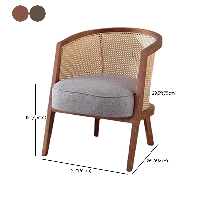 Traditional Arm Chair Wood Windsor Back Dining Room Chair for Home