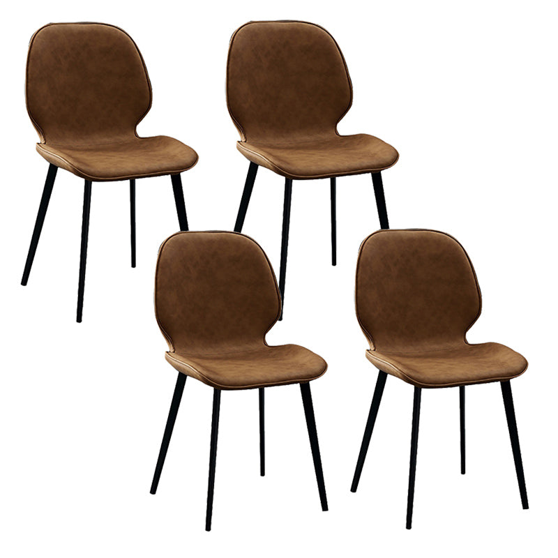 Industrial Style Side Chair Wingback Dining Room Chair for Home