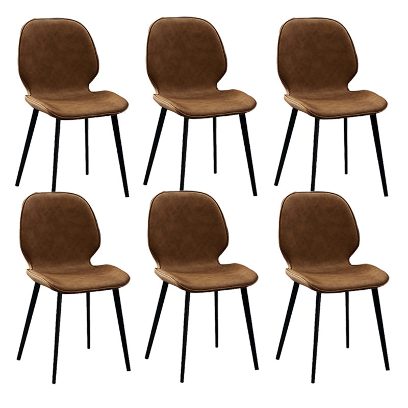 Industrial Style Side Chair Wingback Dining Room Chair for Home