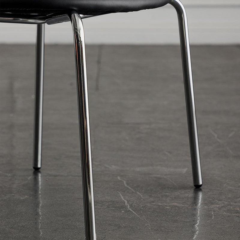 Contemporary Style Side Chair Open Back Dining Room Chair for Home