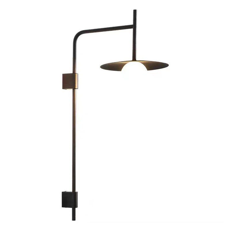 Industrial Style Clad Cone Wall Sconce Metal 1 Light Sconces for Dining Room