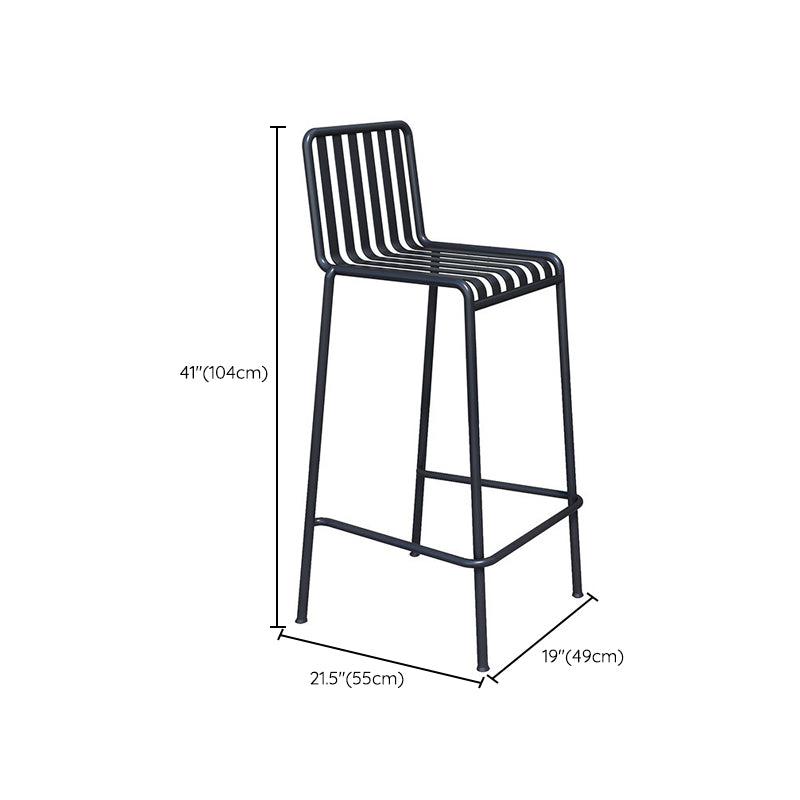 Modern 1/2/3 Piece Bar Table Set Metal Bar Table Set for Outdoor