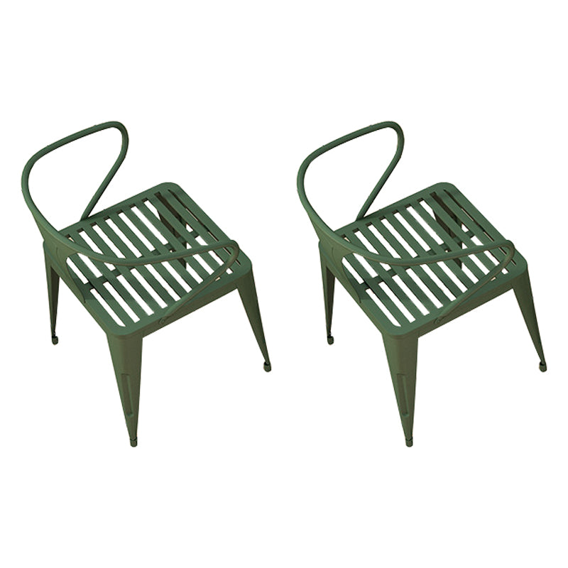 Modern Metal Bistro Set 1/5/7 Pieces Dining Bistro Set for Outdoor