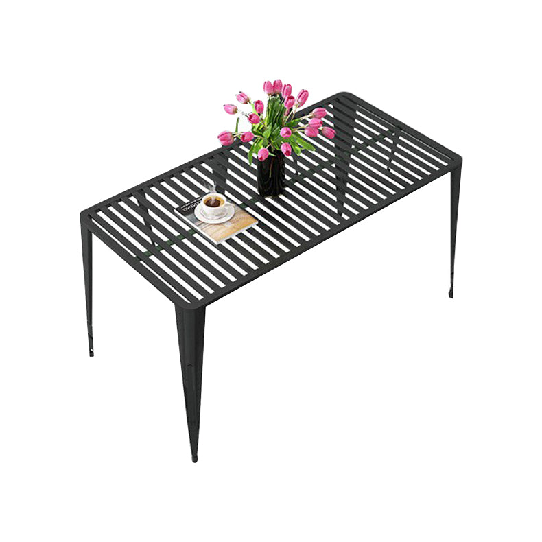 Modern Metal Bistro Set 1/5/7 Pieces Dining Bistro Set for Outdoor